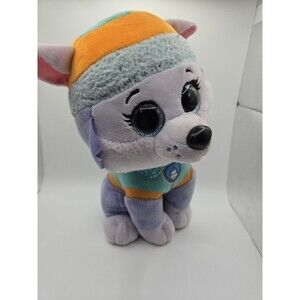 Ty Paw Patrol Everest Plush Stuffed Animal Puppy Dog Toy Beanie 2013 Purple
